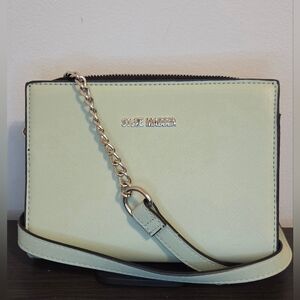 Steve Madden Light Green Wallet on Chain Crossbody • Convertible Clutch • NWOT